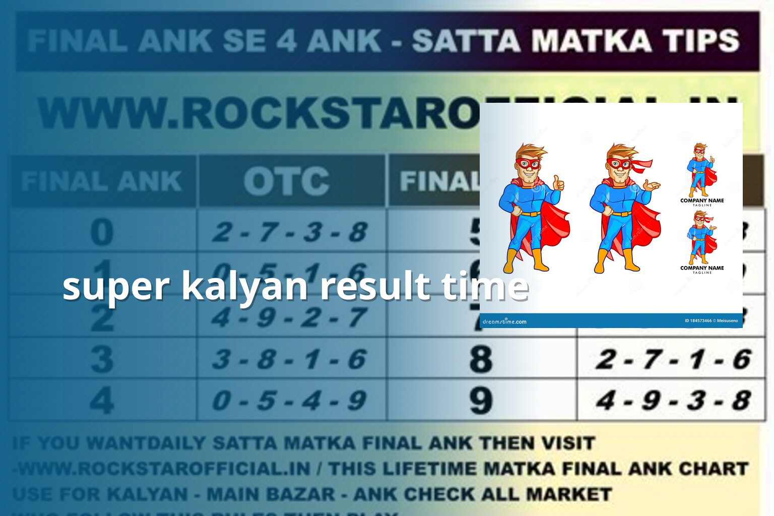 super kalyan result time - matka_satta