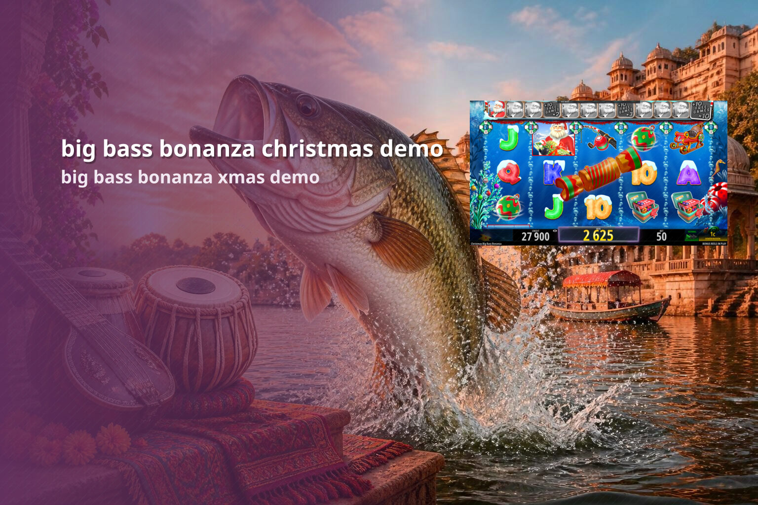 big bass bonanza christmas demo big bass bonanza xmas demo