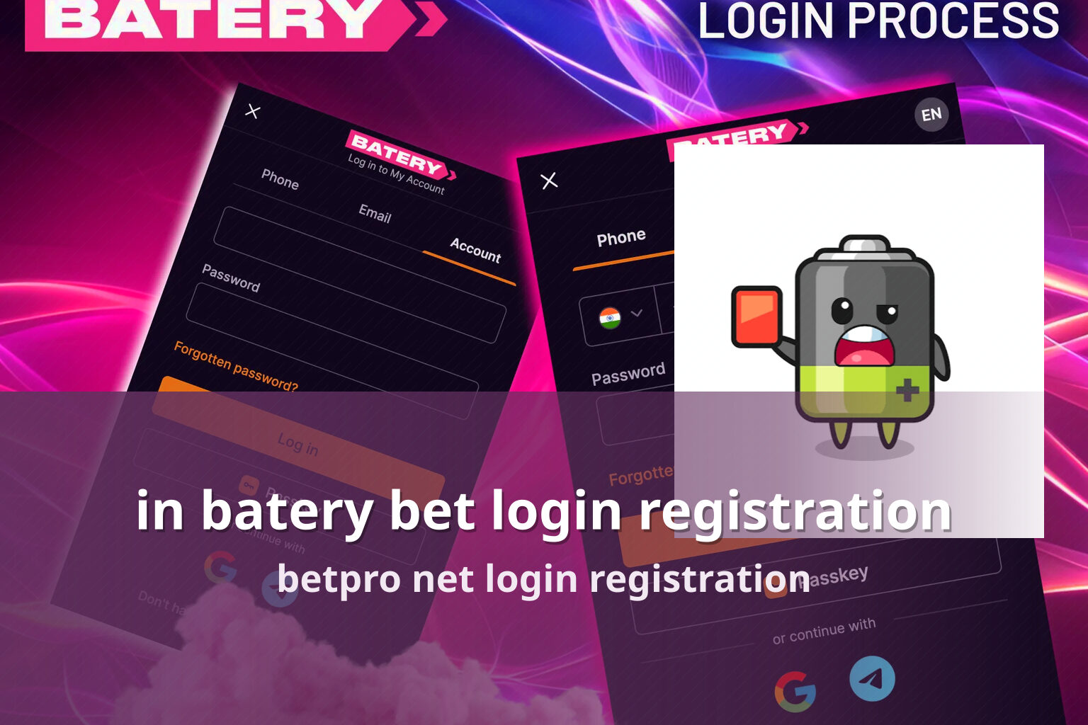 in batery bet login registration - gaming_brand