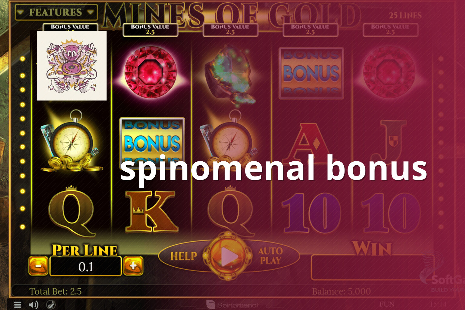 spinomenal bonus - gaming_brand
