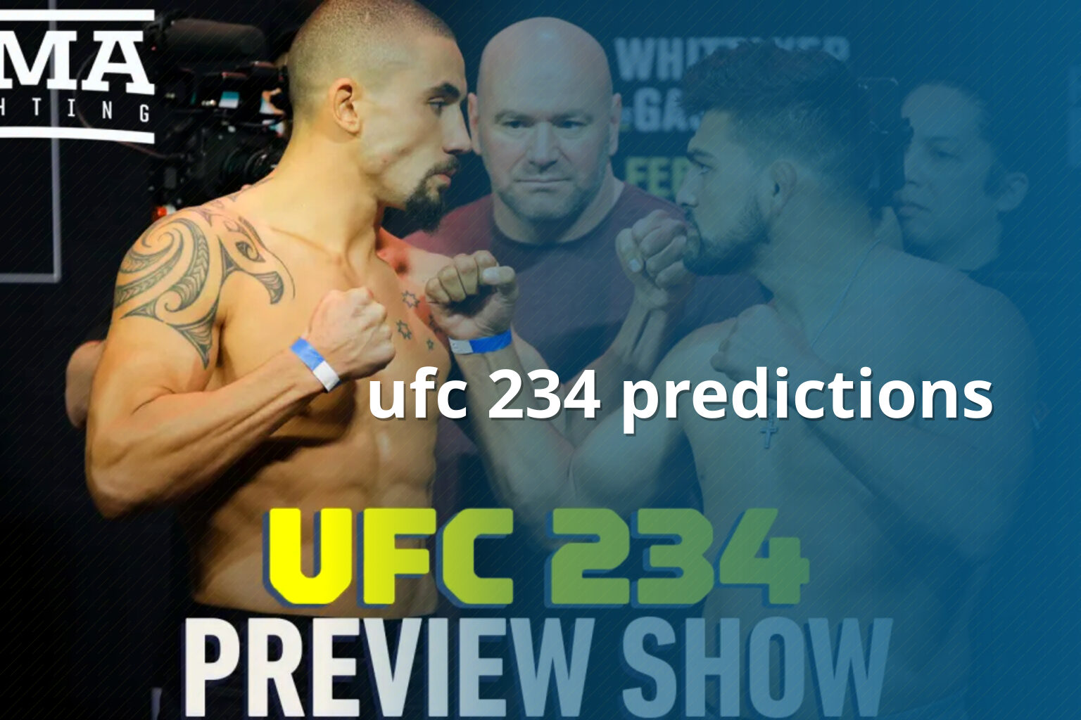 ufc 234 predictions - sportsbook