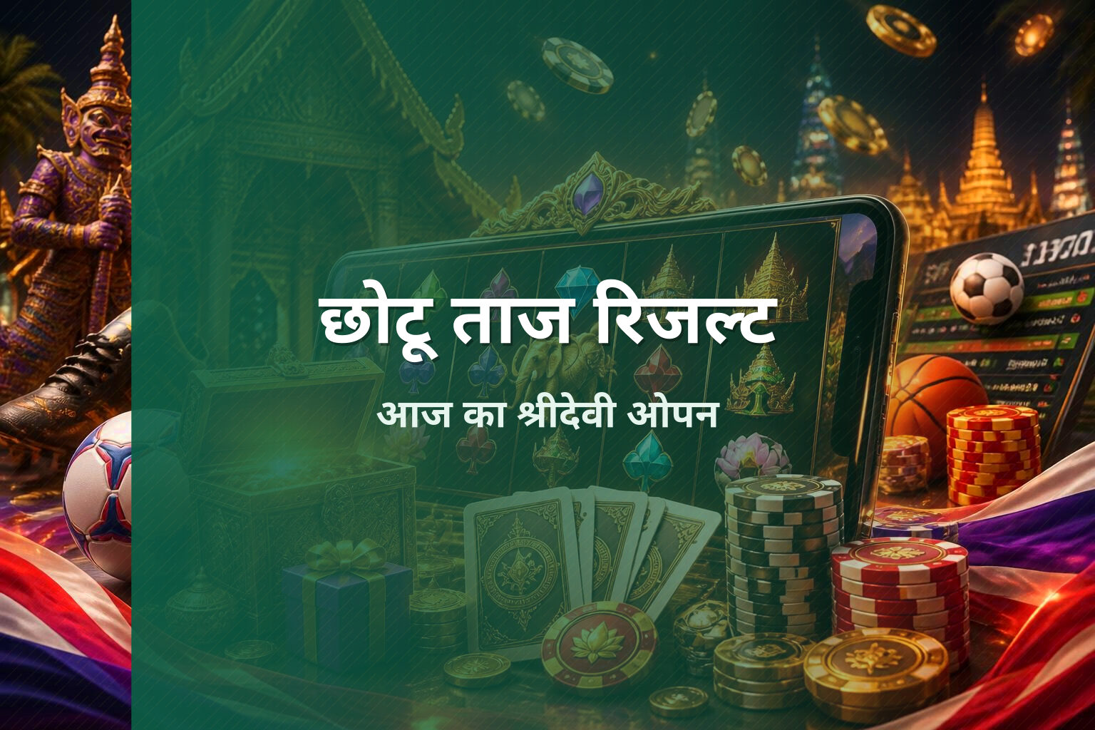 छोटू ताज रिजल्ट आज का श्रीदेवी ओपन