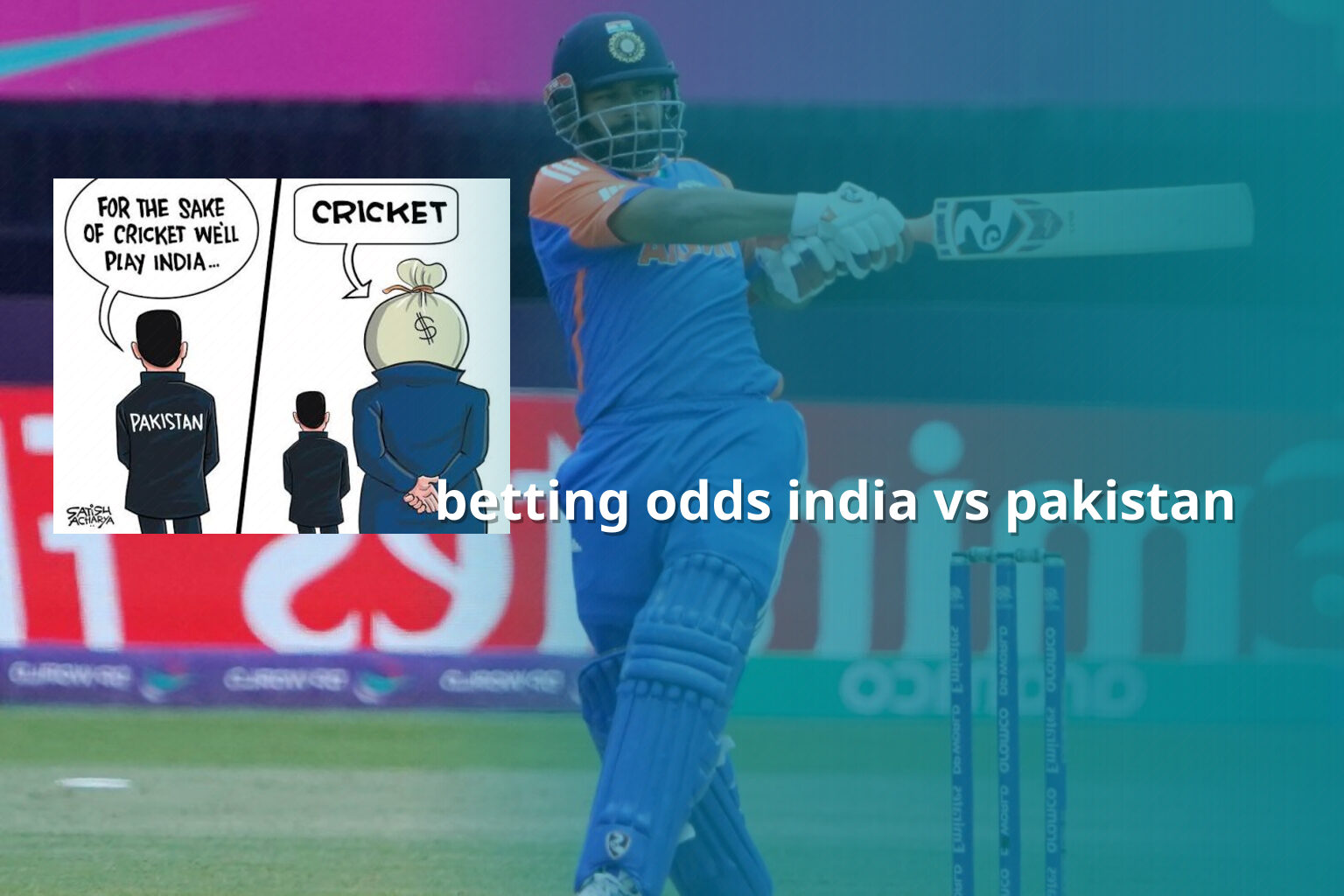 betting odds india vs pakistan - การพนัน