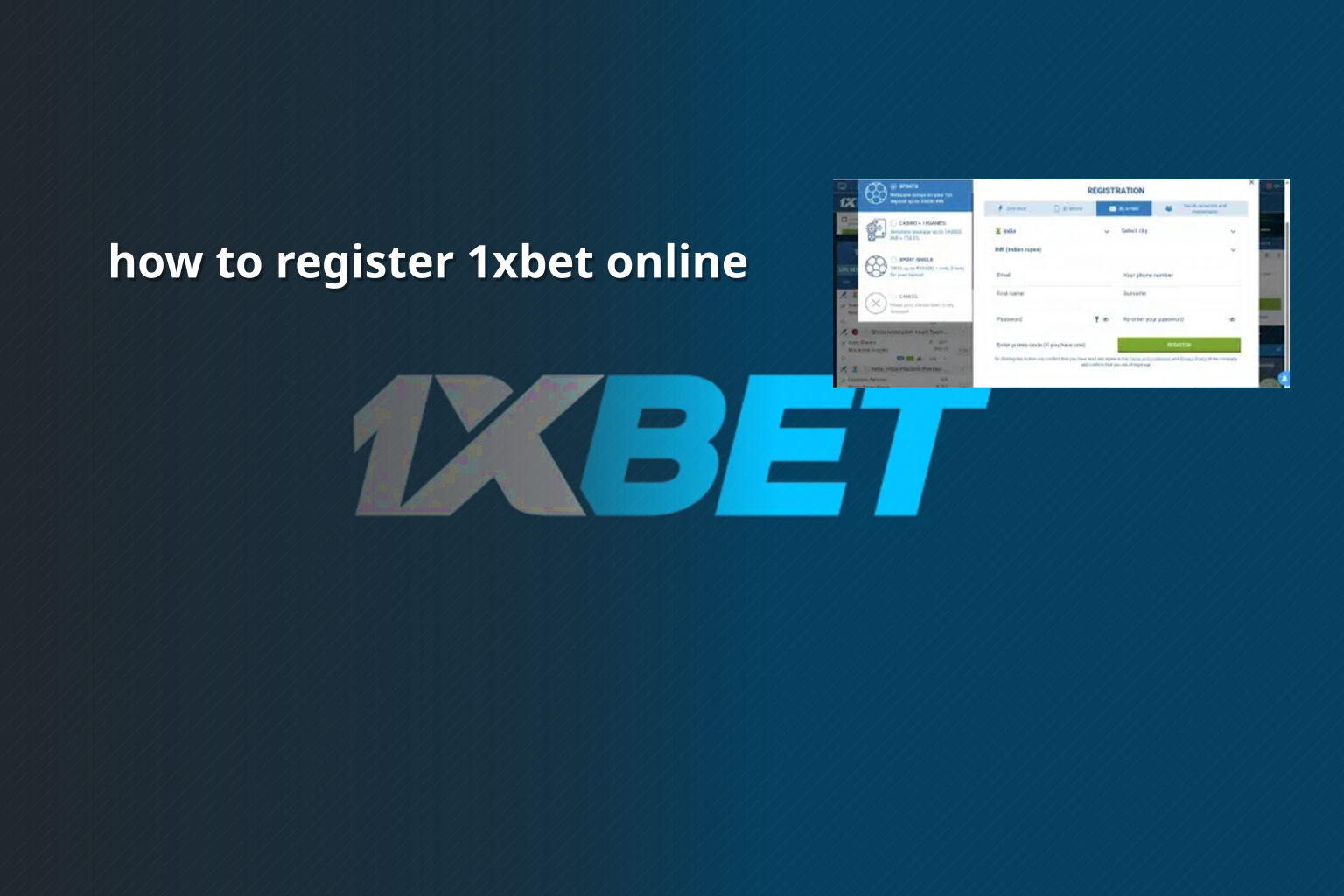 how to register 1xbet online - gaming_brand