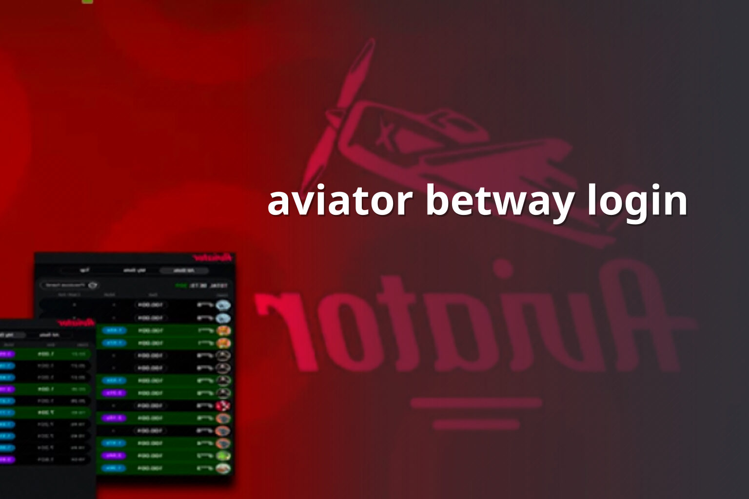 aviator betway login - crash_games