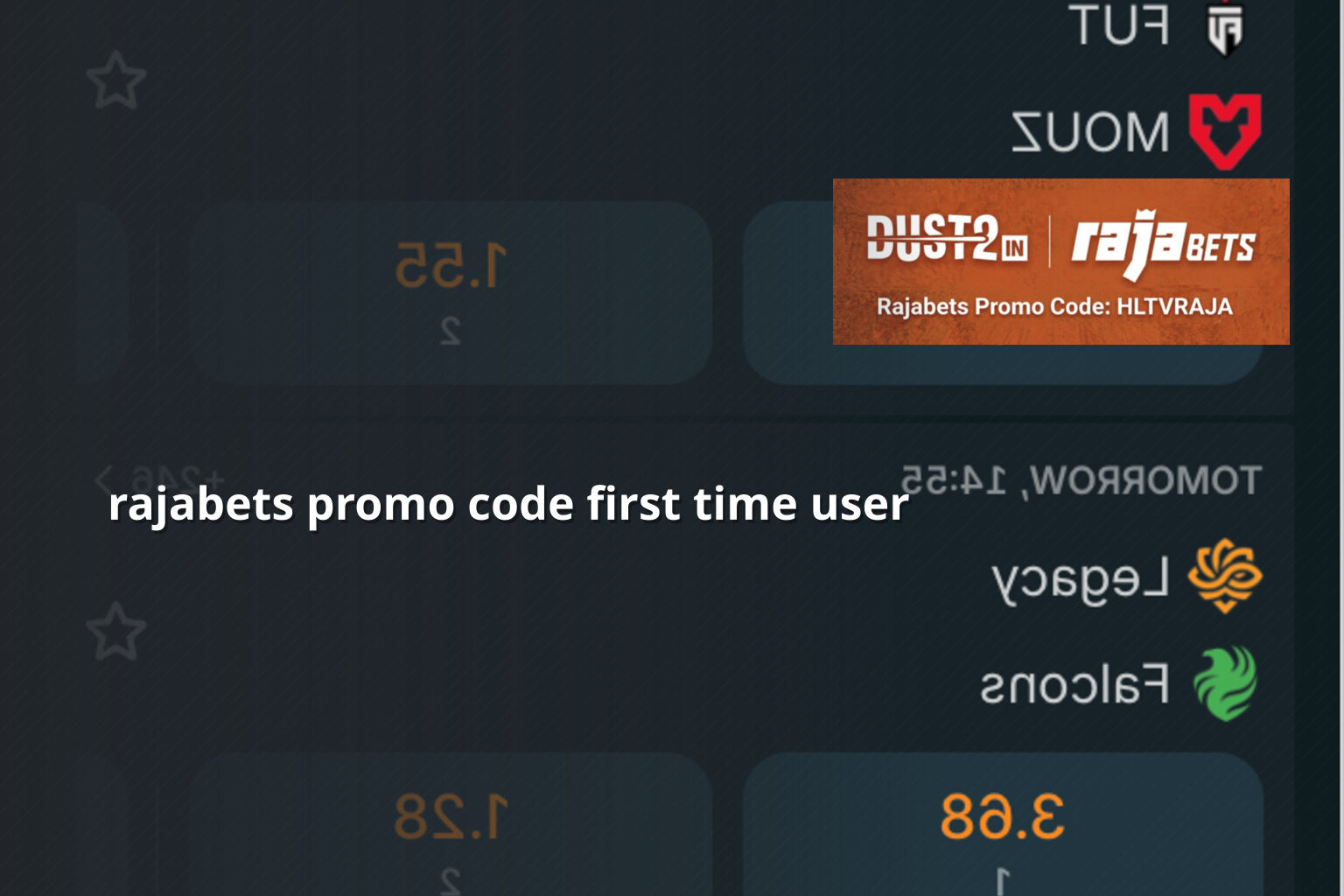 rajabets promo code first time user - gaming_brand