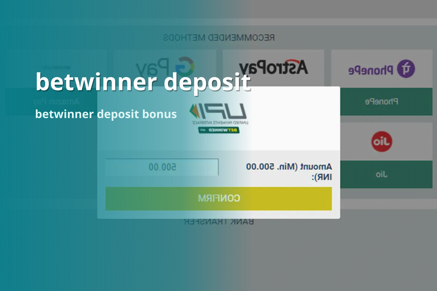 betwinner deposit betwinner deposit bonus
