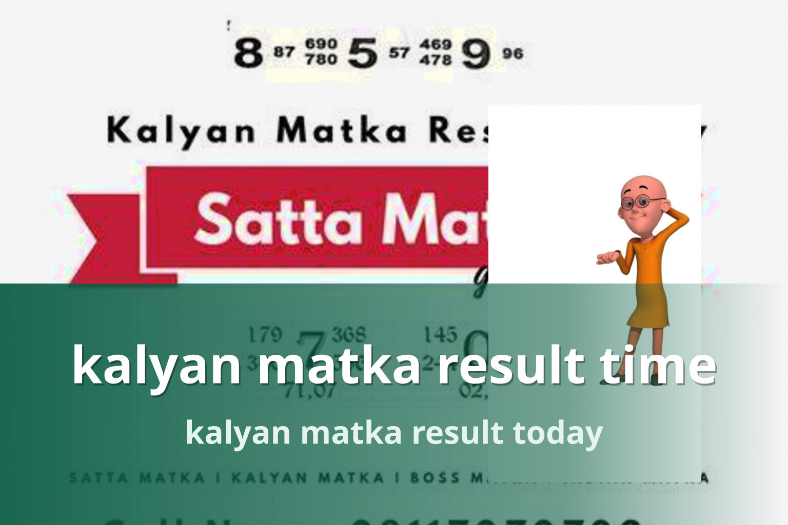 kalyan matka result time - matka_satta
