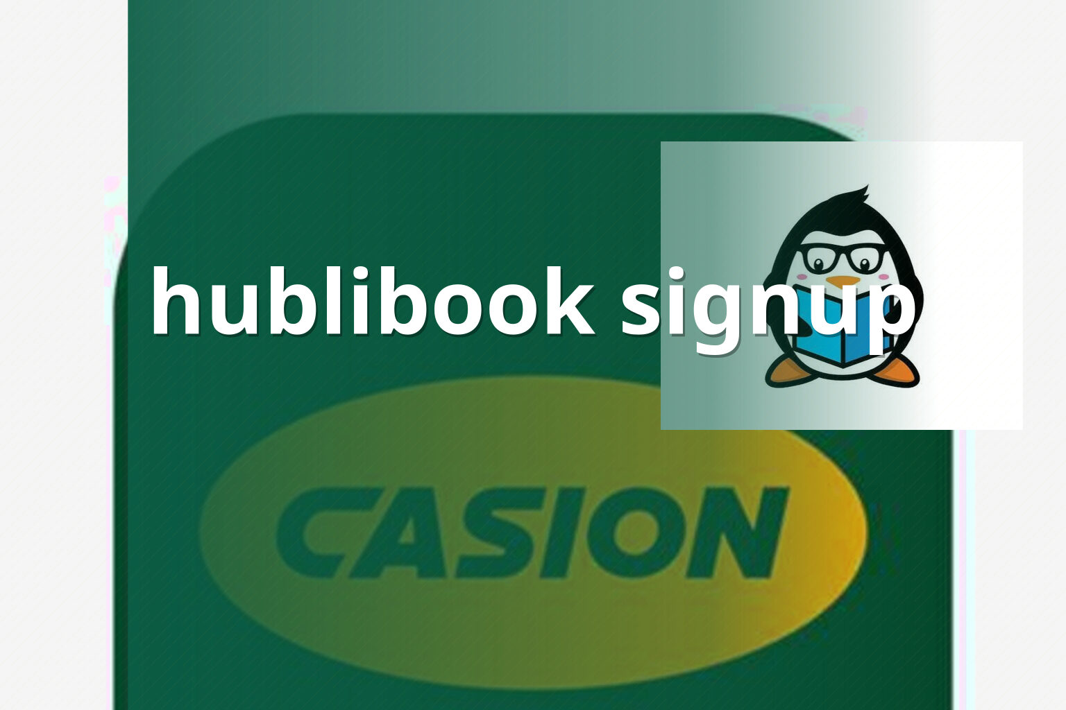 hublibook signup - gaming_brand