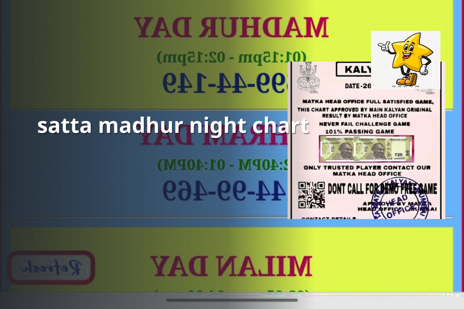 satta madhur night chart - matka_satta