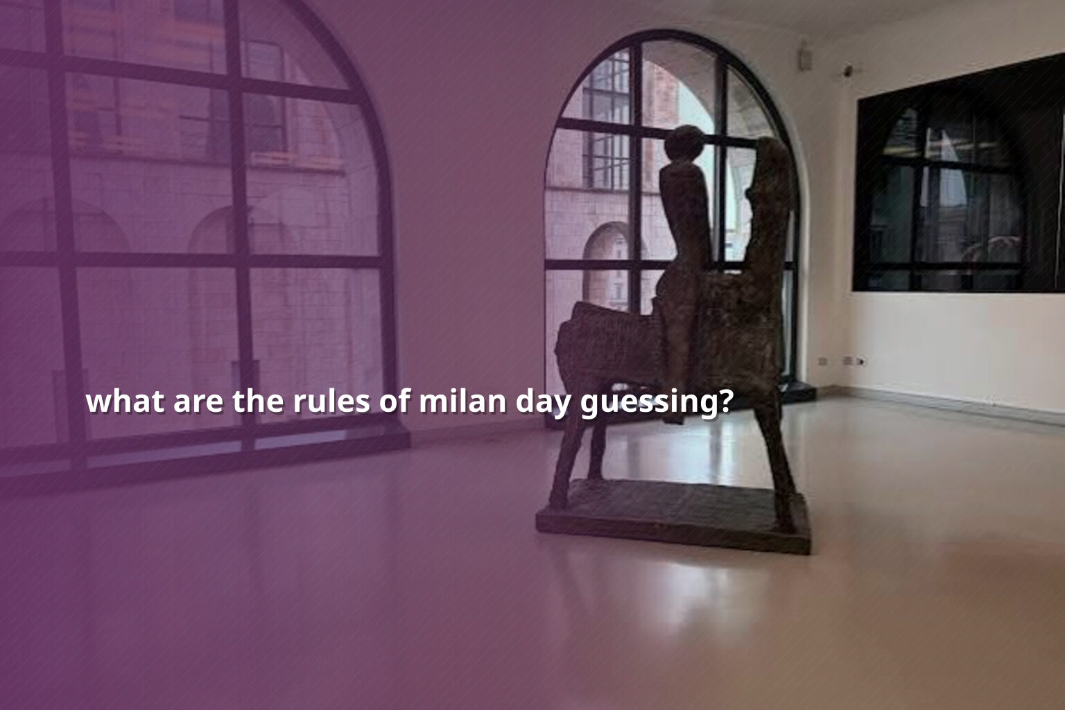 what are the rules of milan day guessing? - matka_satta