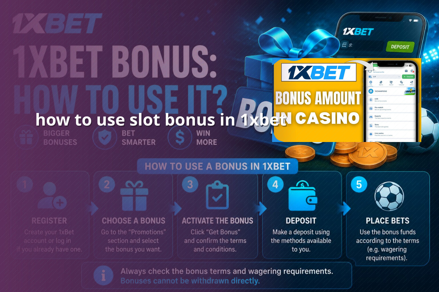 how to use slot bonus in 1xbet - gaming_brand