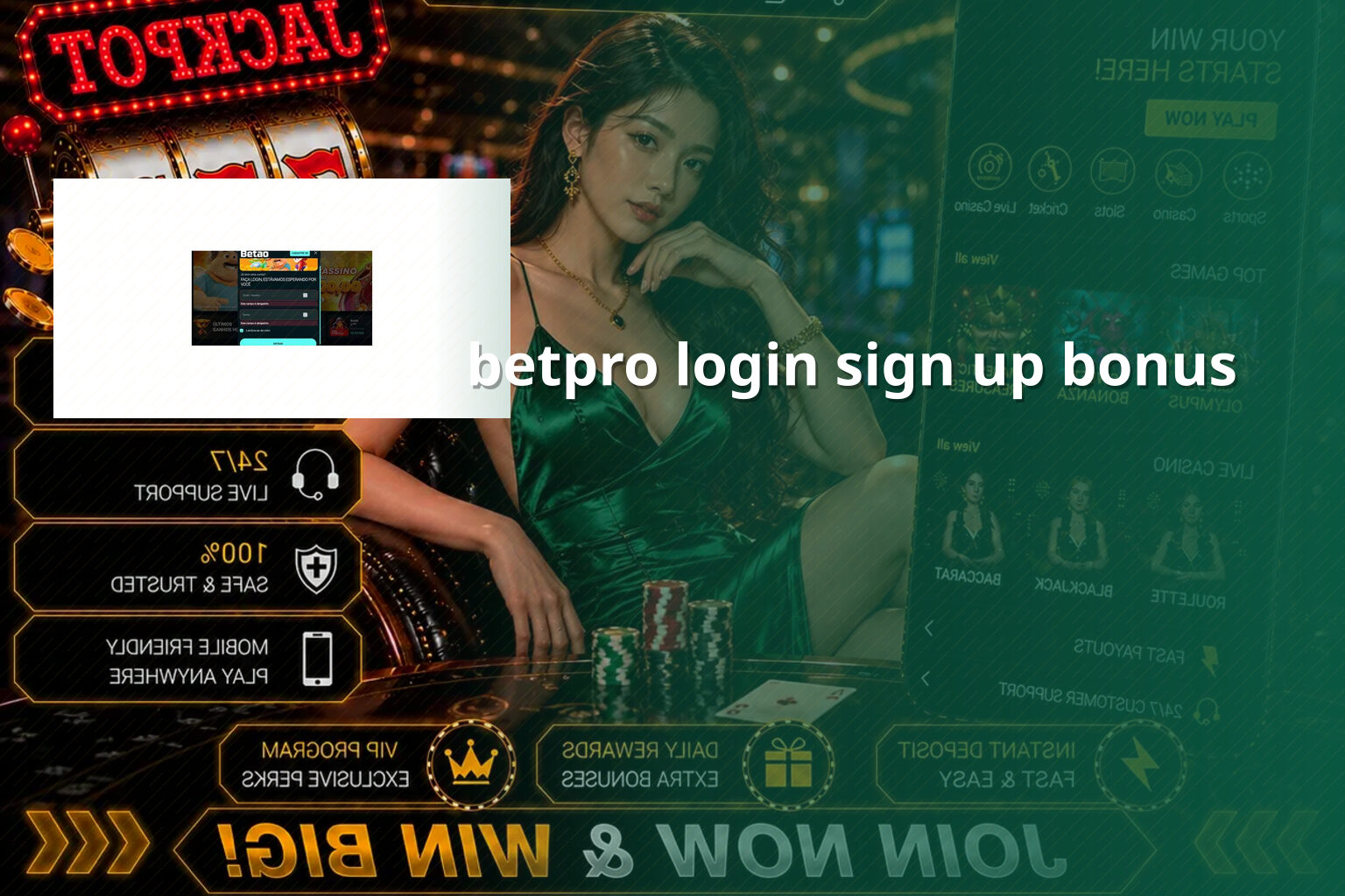 betpro login sign up bonus - gaming_brand