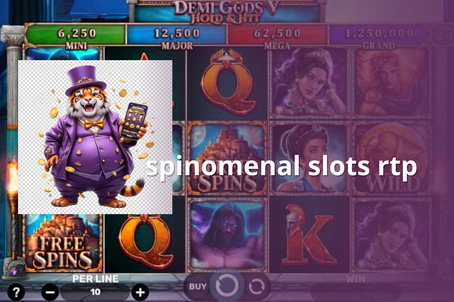 spinomenal slots rtp - slots