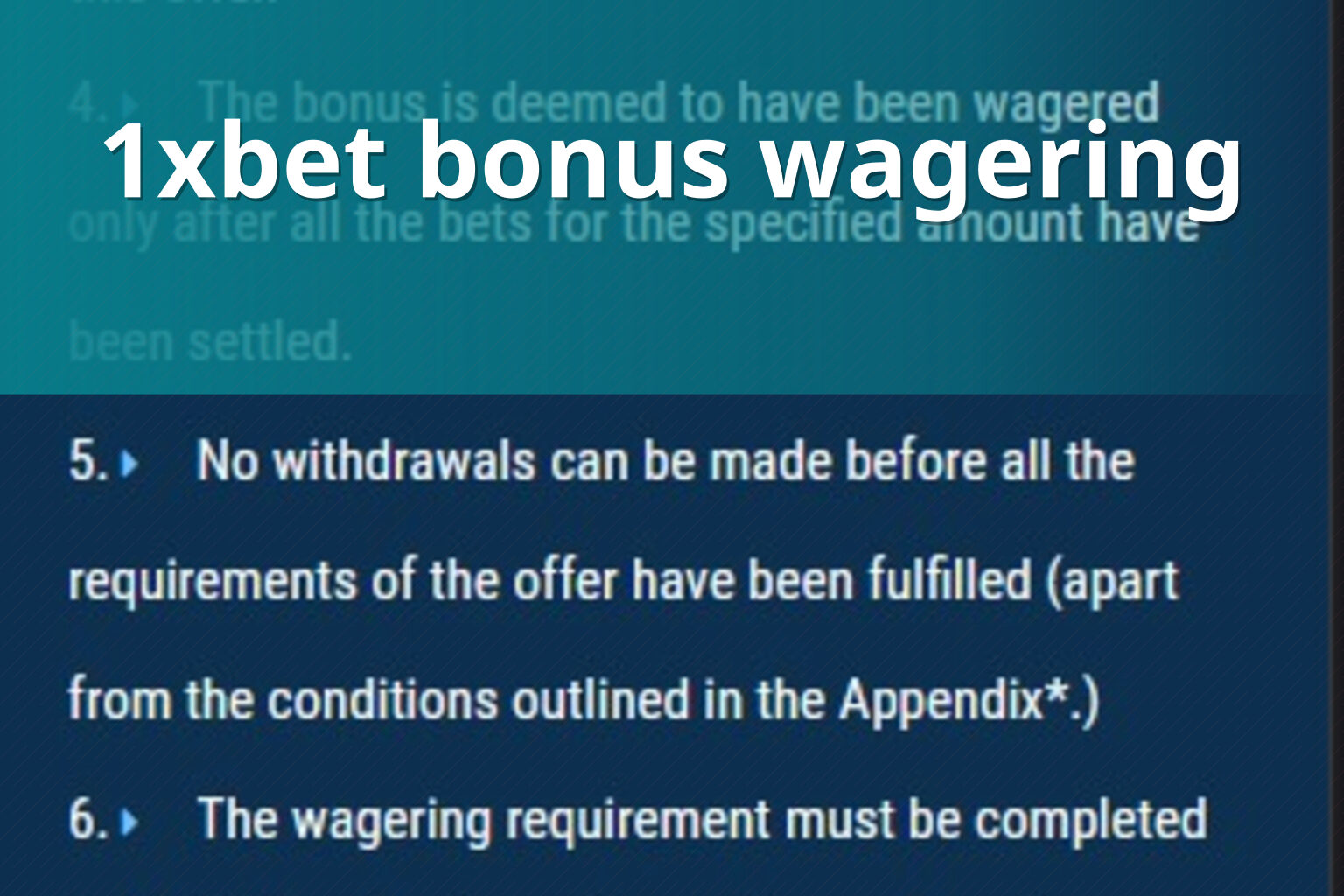 1xbet bonus wagering - gaming_brand
