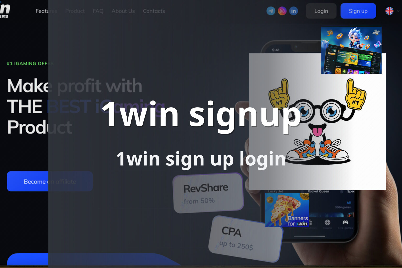 1win signup 1win sign up login