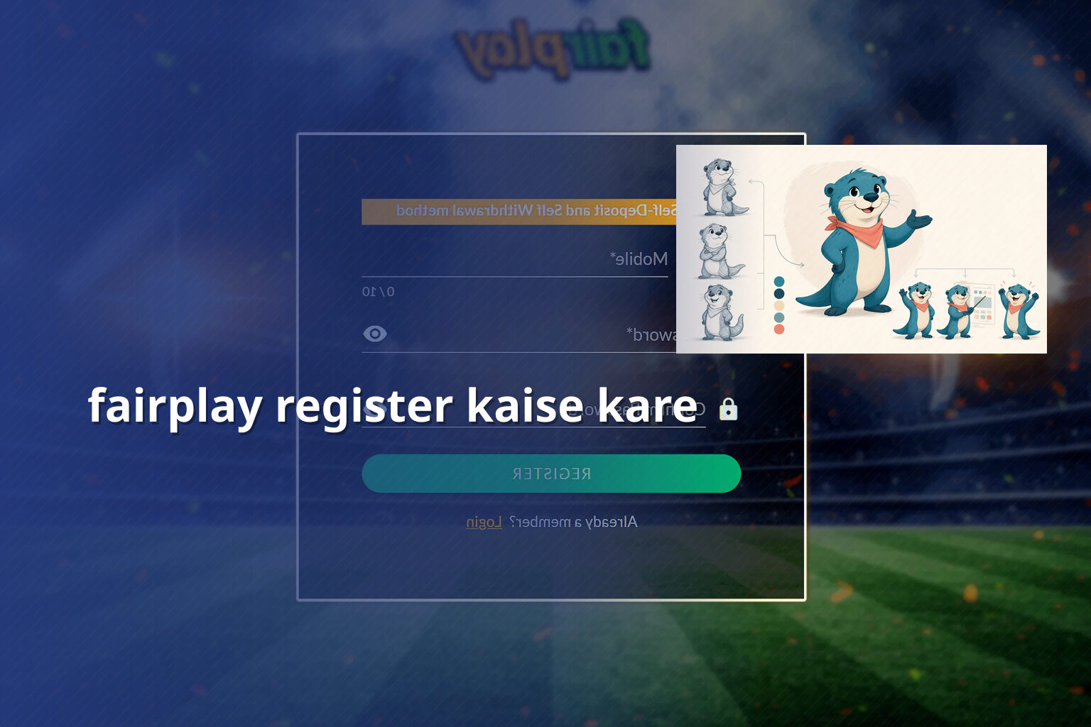 fairplay register kaise kare - gaming_brand