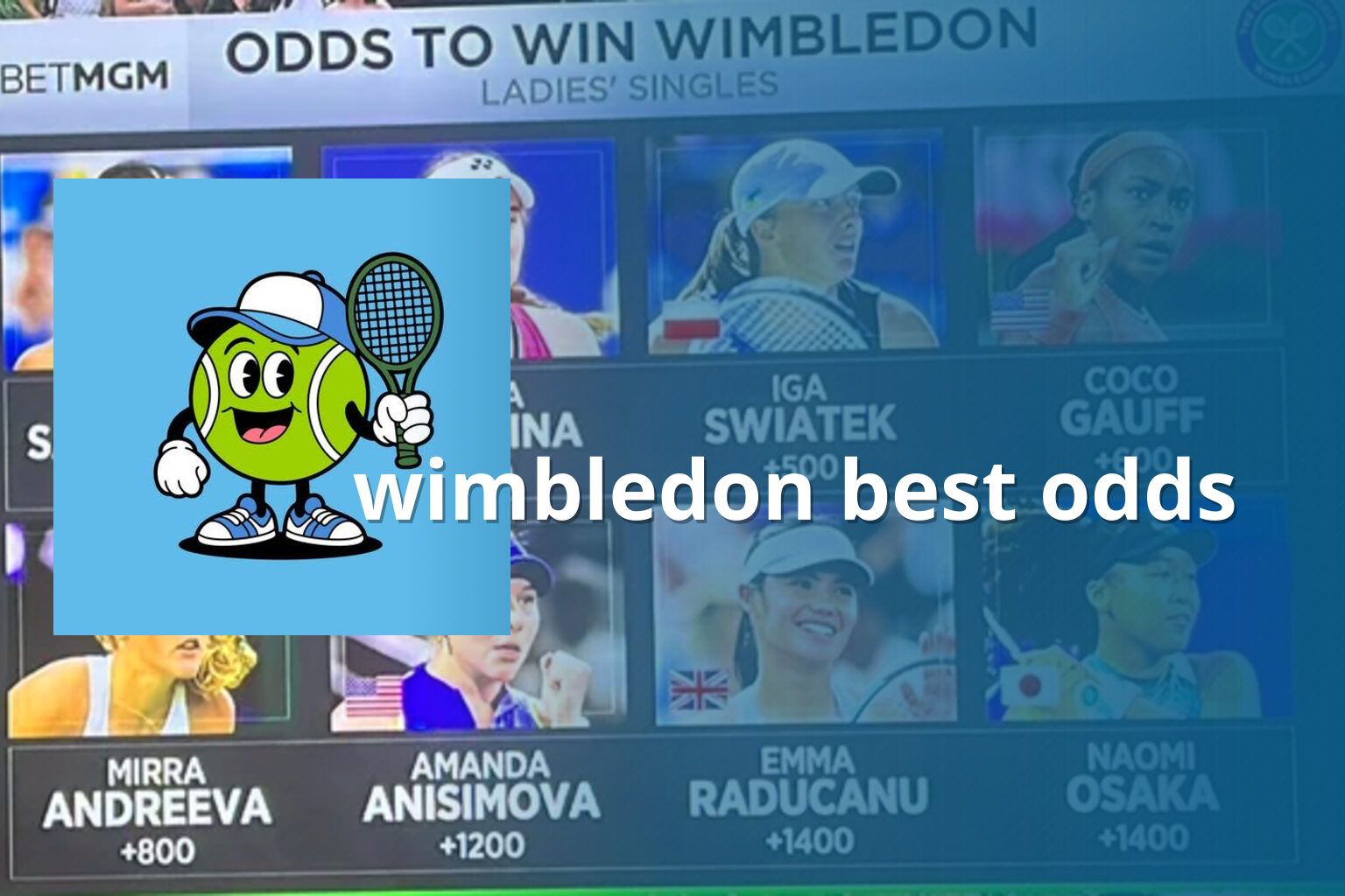 wimbledon best odds - sportsbook