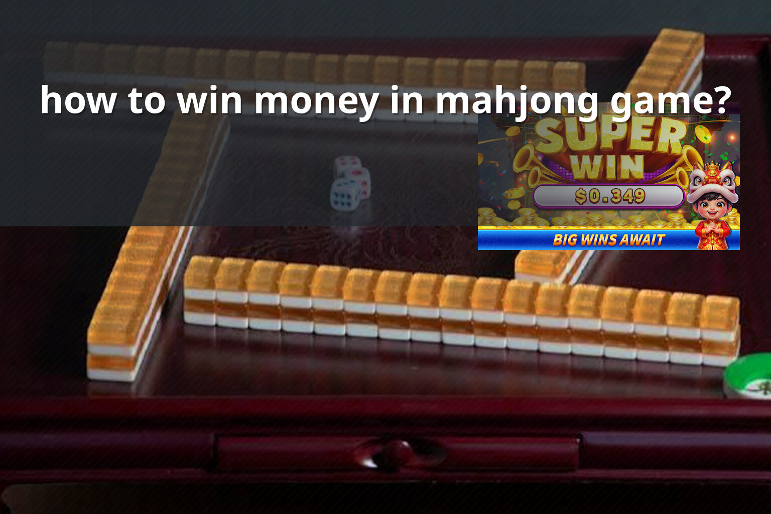 how to win money in mahjong game? - slots