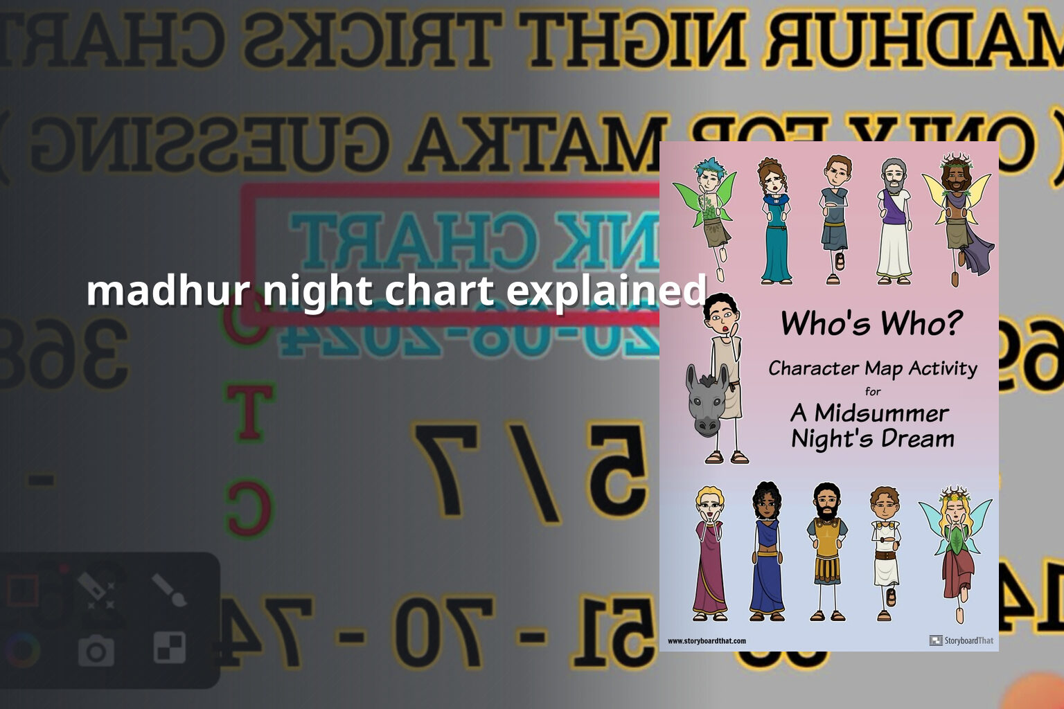 madhur night chart explained - online_gaming