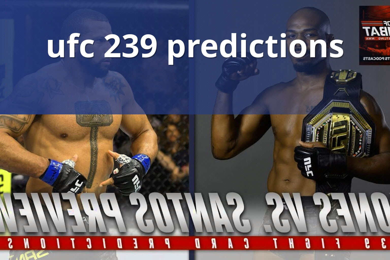ufc 239 predictions - sportsbook
