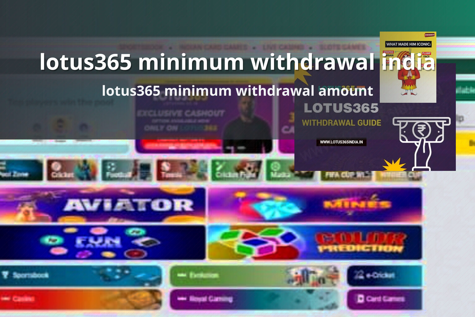 lotus365 minimum withdrawal india lotus365 minimum withdrawal amount