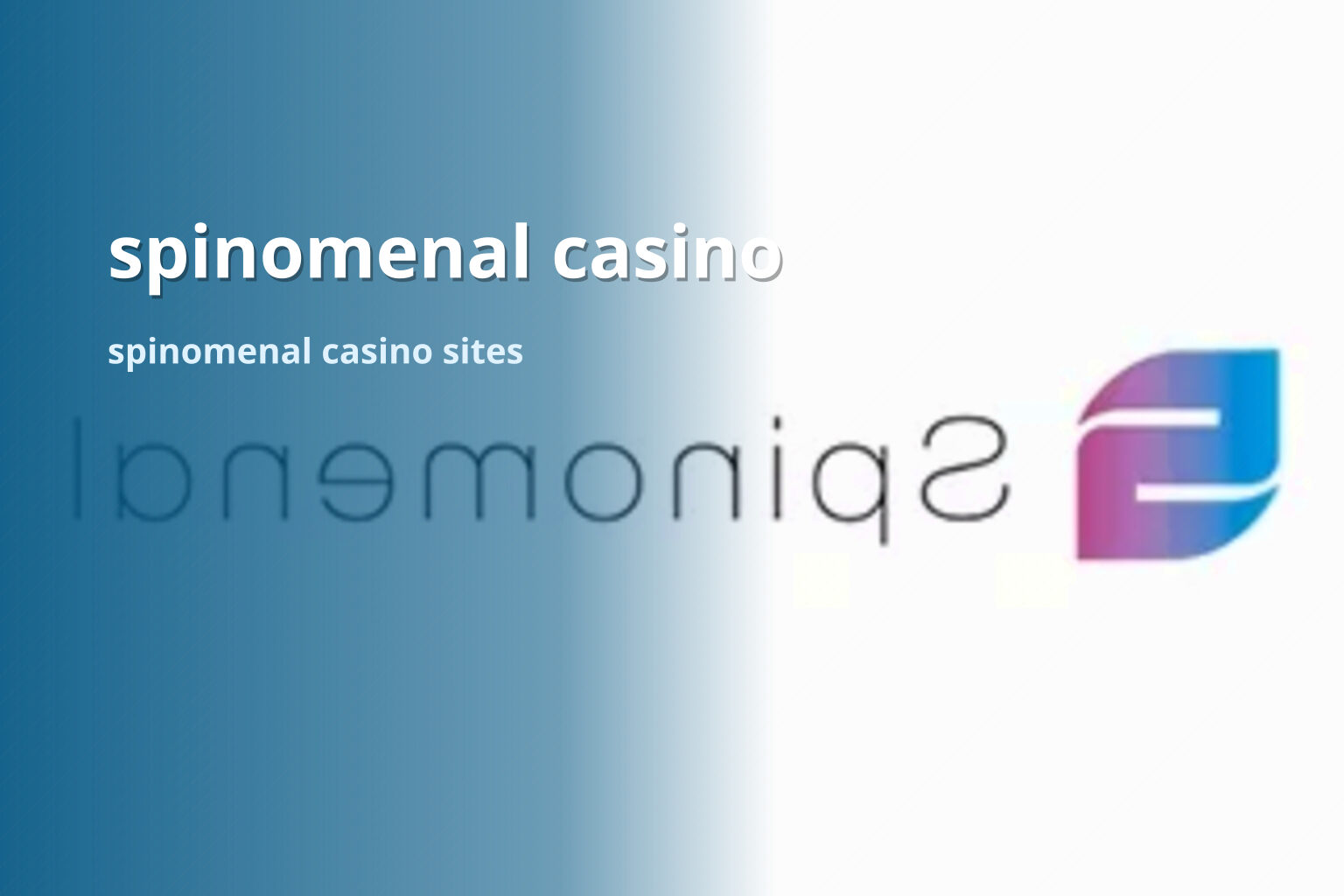 spinomenal casino - casino