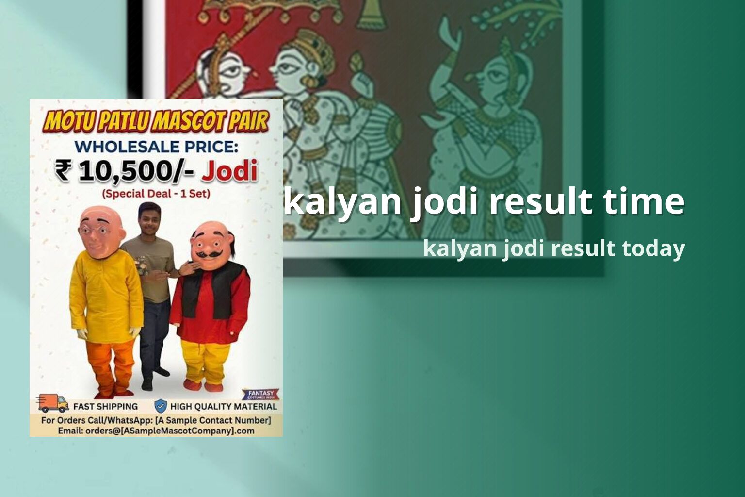 kalyan jodi result time - matka_satta