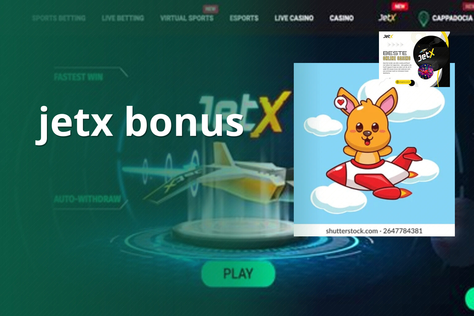 jetx bonus - slots