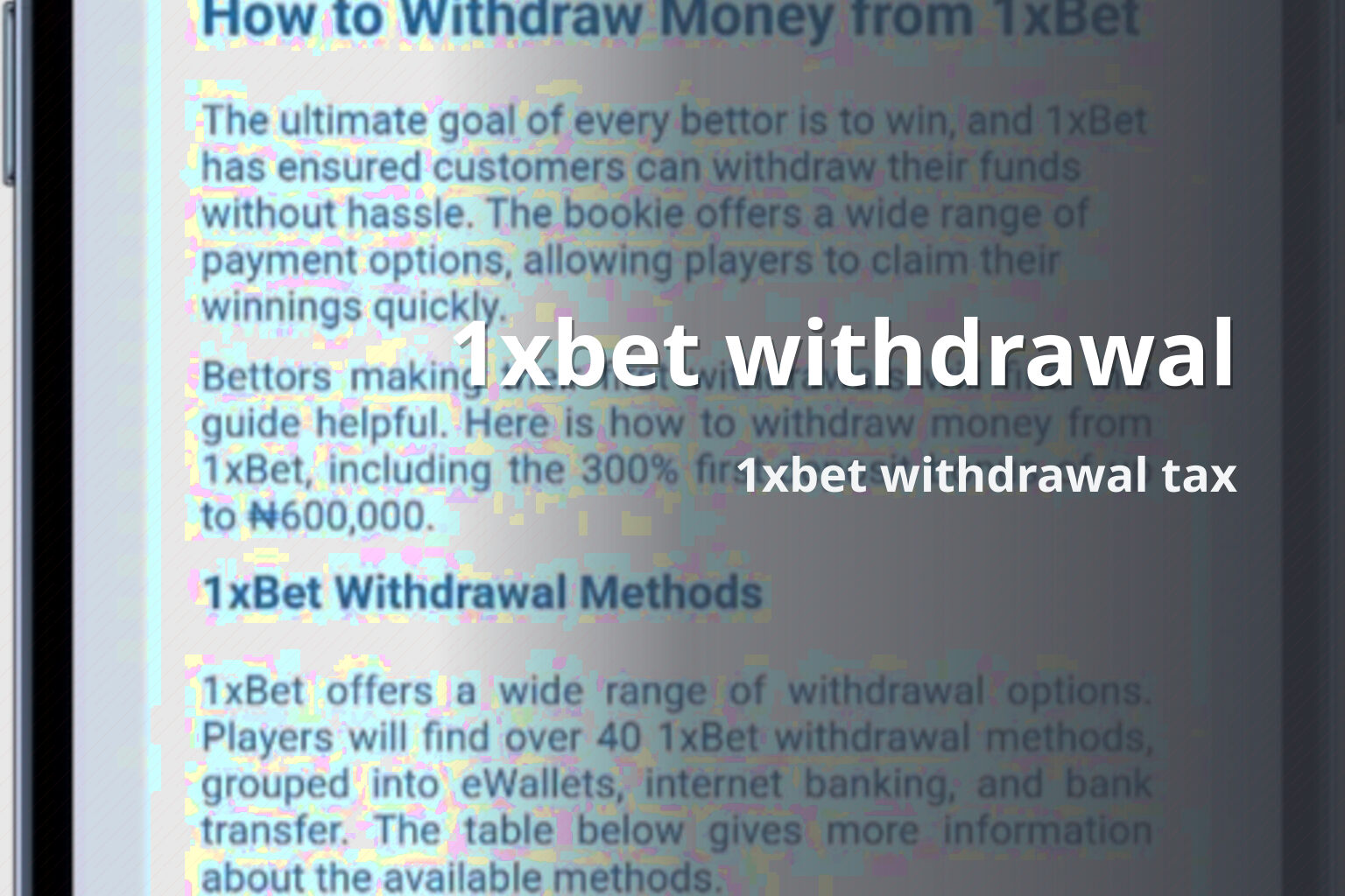 1xbet withdrawal - gaming_brand