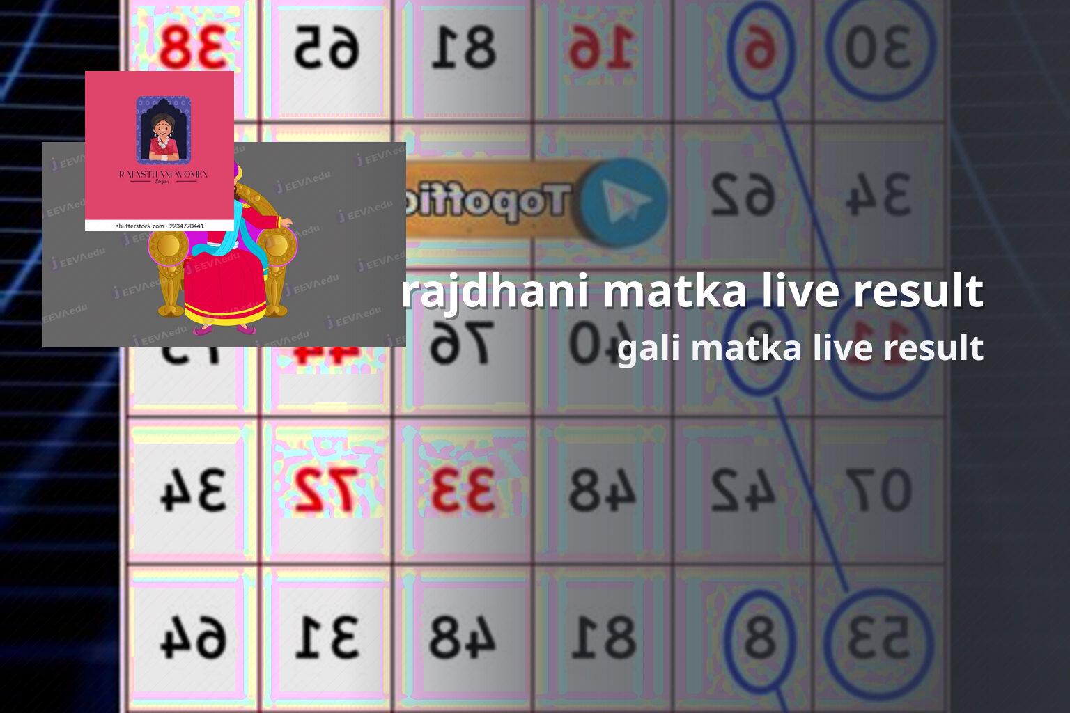 rajdhani matka live result gali matka live result