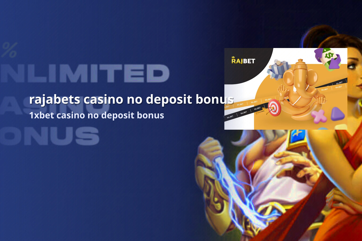 rajabets casino no deposit bonus - gaming_brand