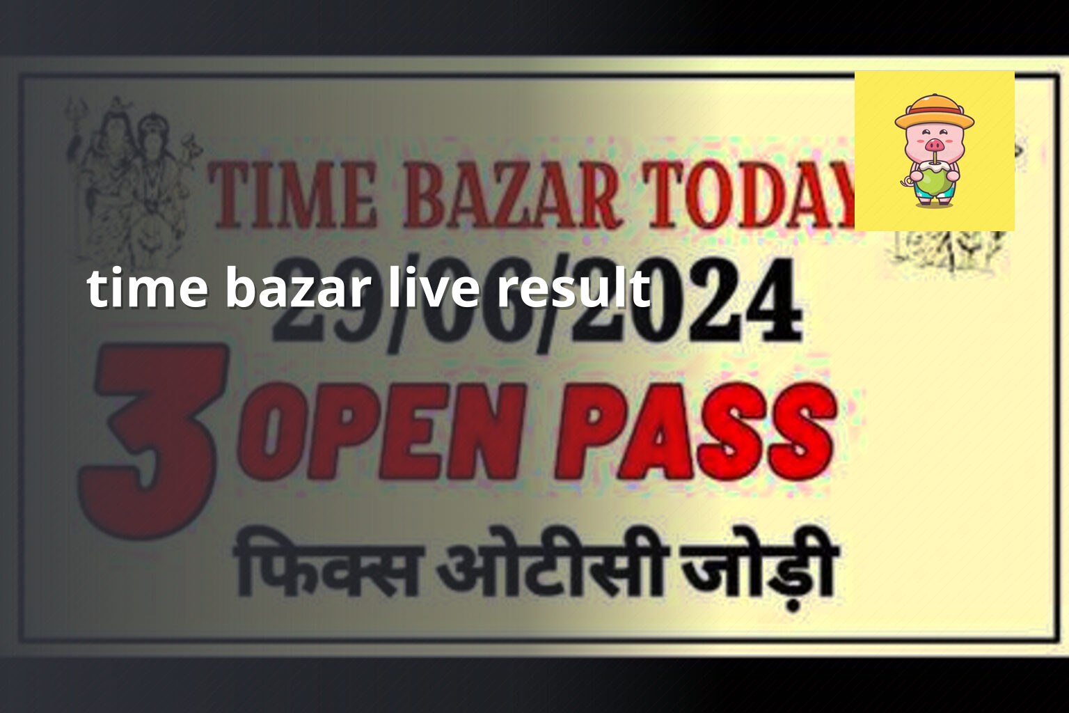 time bazar live result - matka_satta