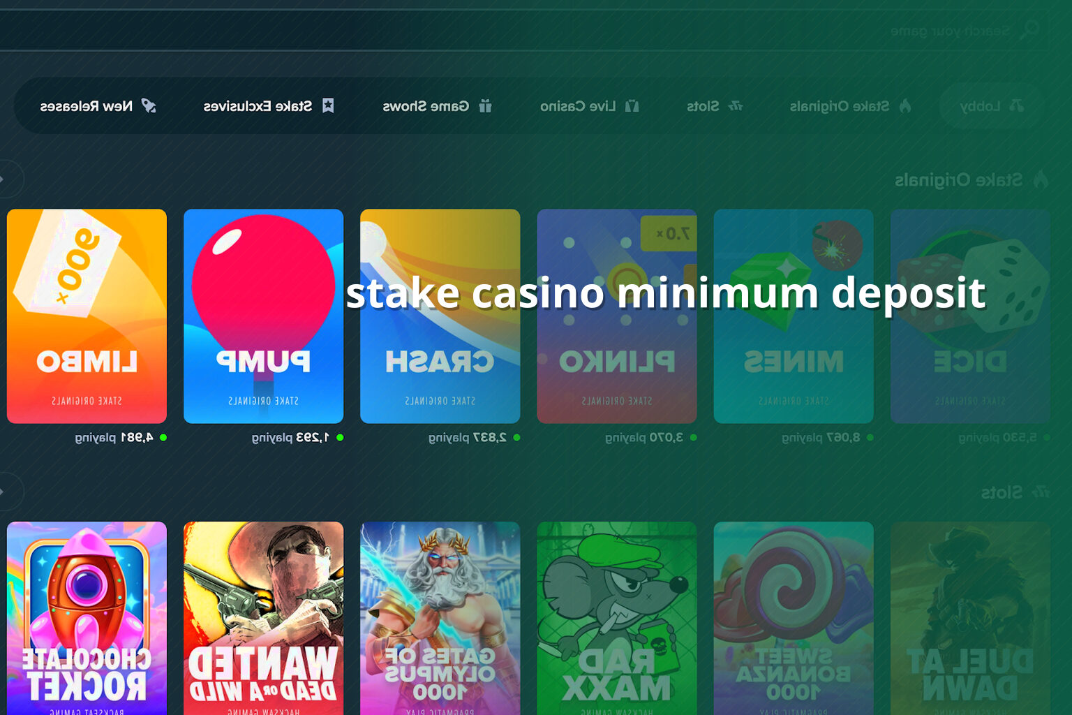 stake casino minimum deposit - gaming_brand
