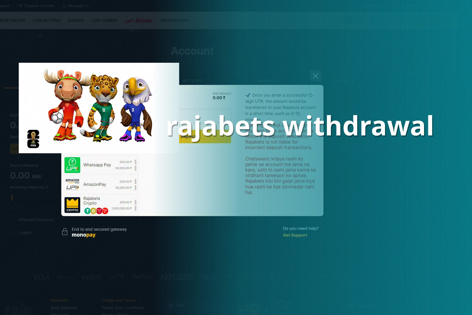 rajabets withdrawal - gaming_brand