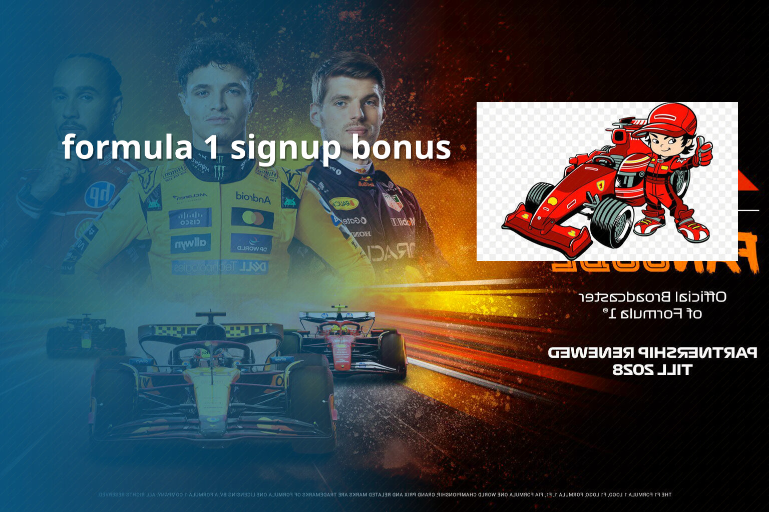 formula 1 signup bonus - sportsbook
