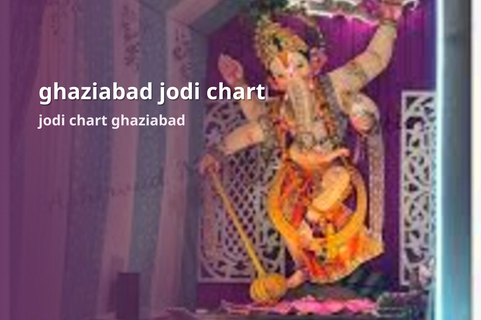 ghaziabad jodi chart jodi chart ghaziabad