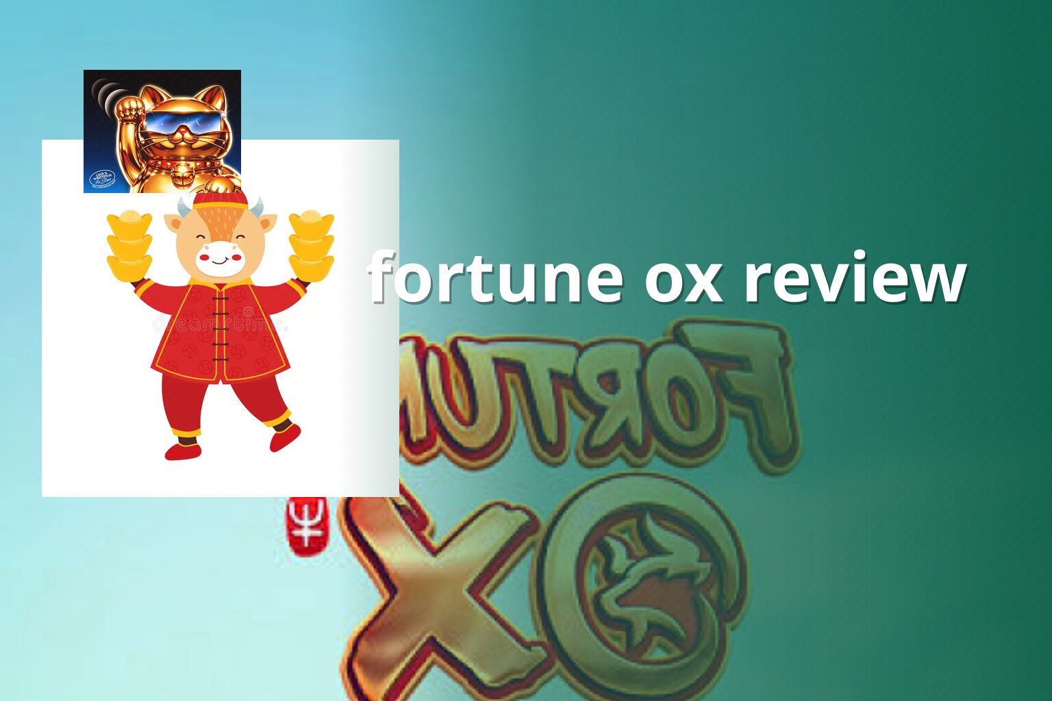 fortune ox review - slots