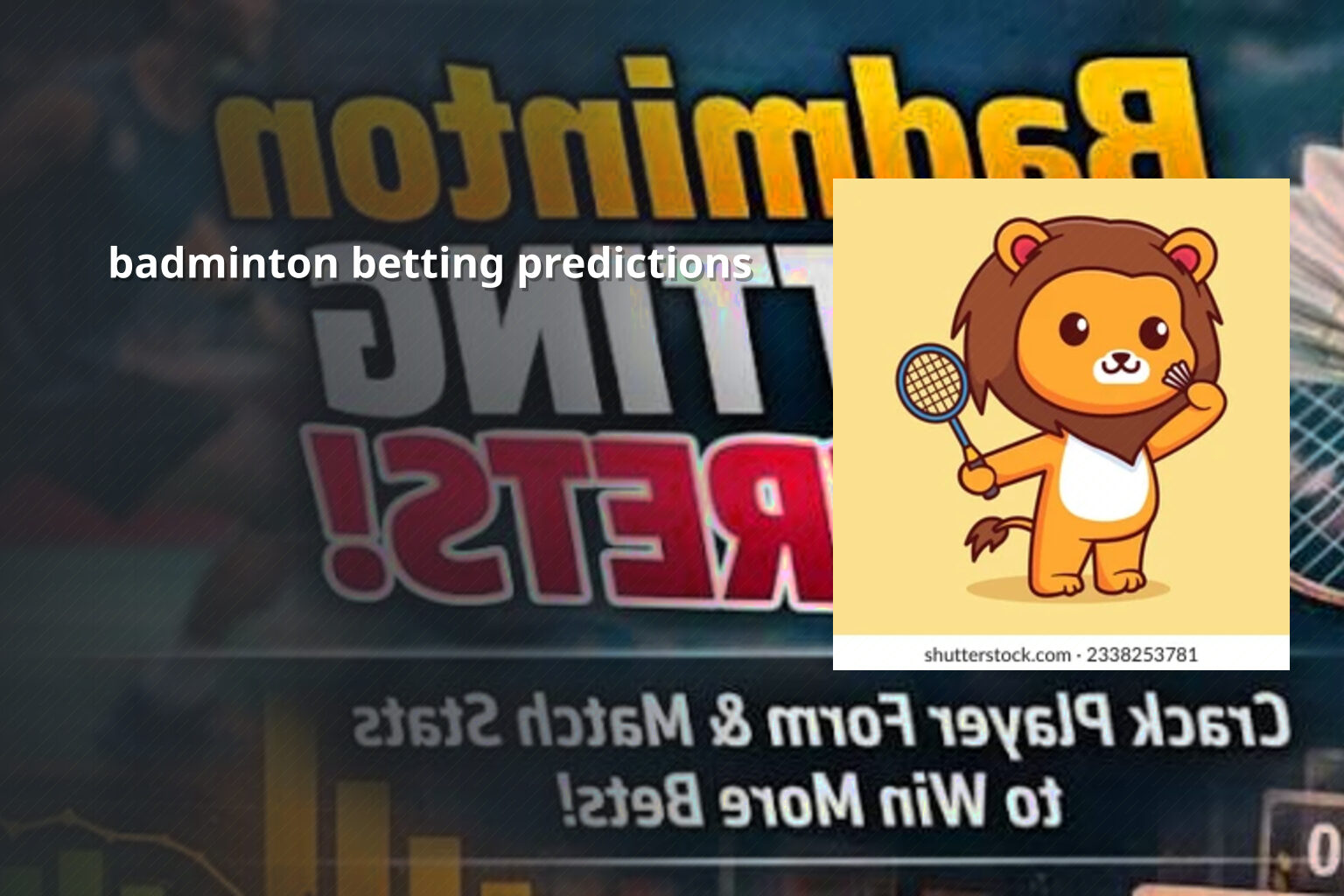 badminton betting predictions - การพนัน