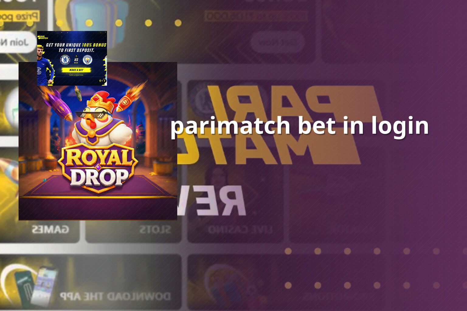 parimatch bet in login - gaming_brand