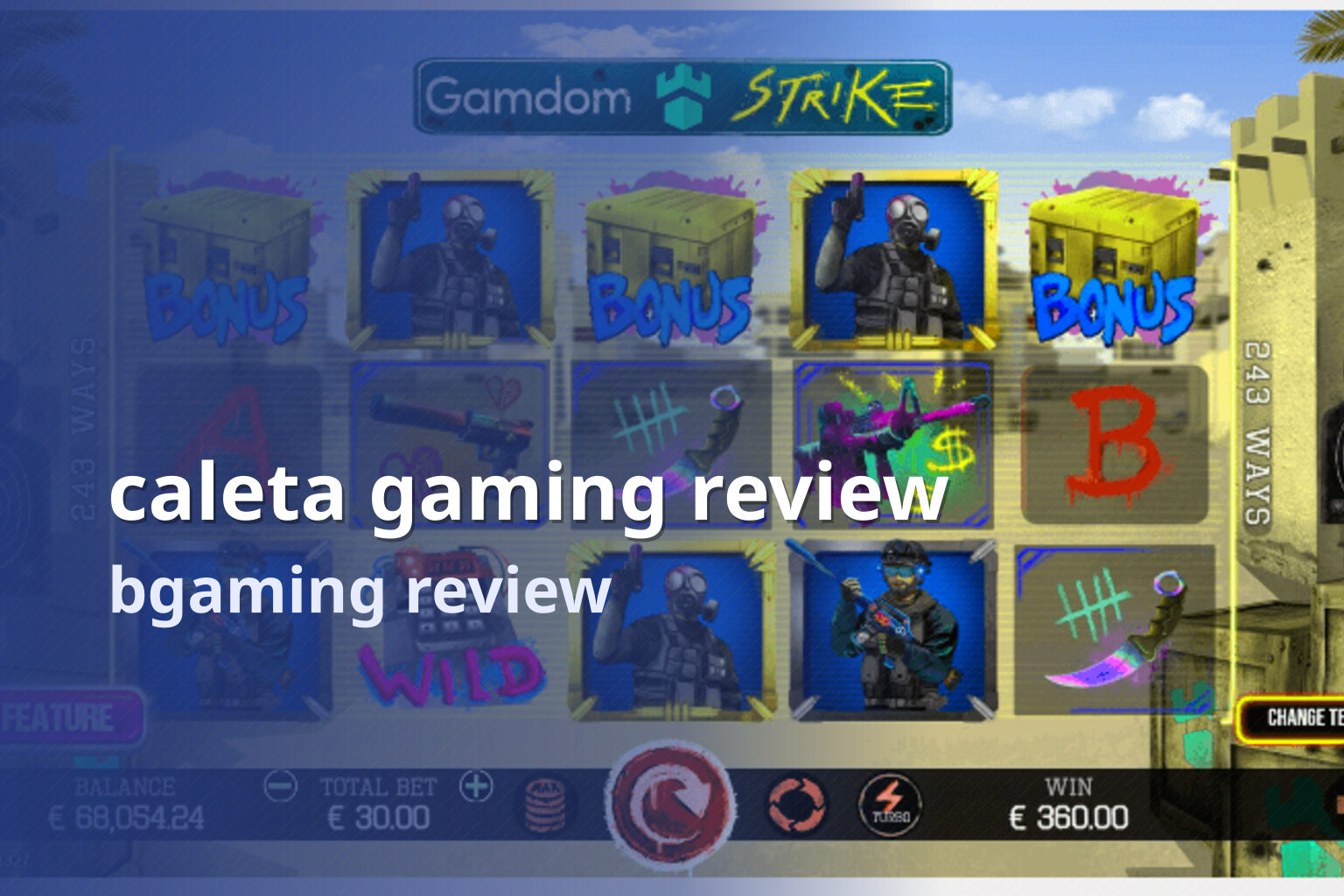 caleta gaming review - gaming_brand