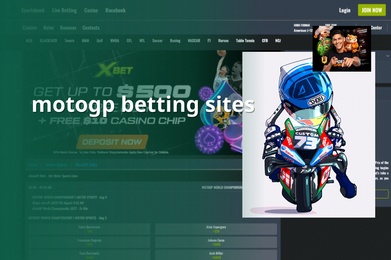 motogp betting sites - การพนัน