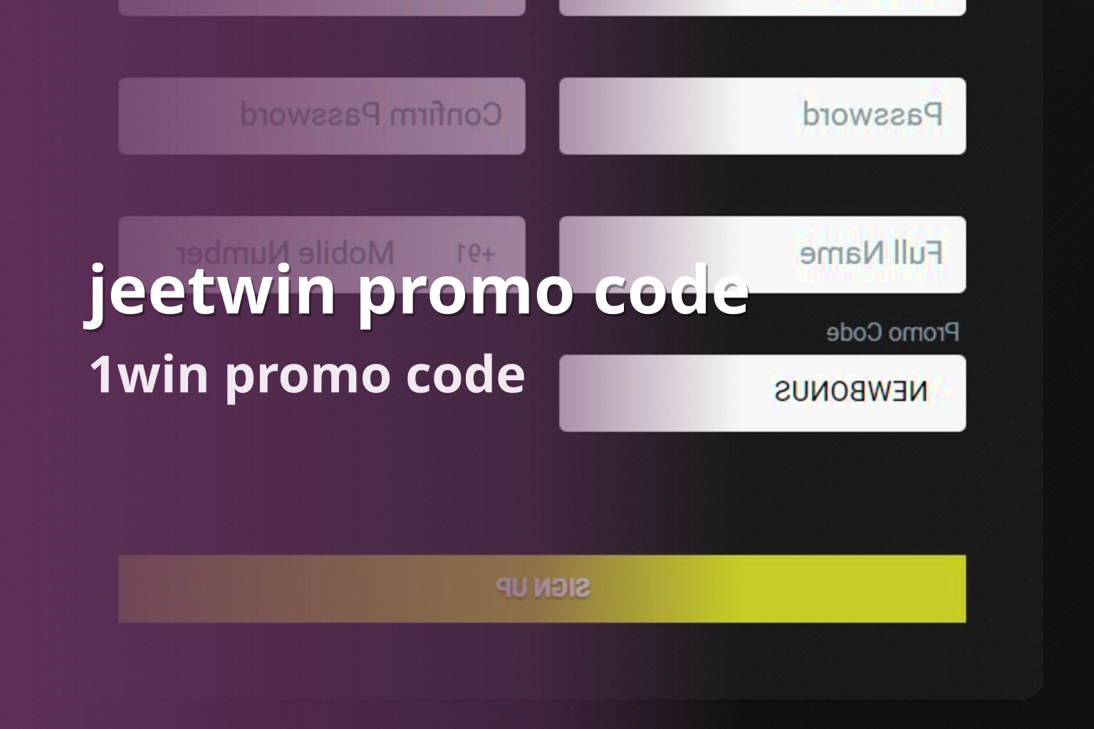 jeetwin promo code 1win promo code