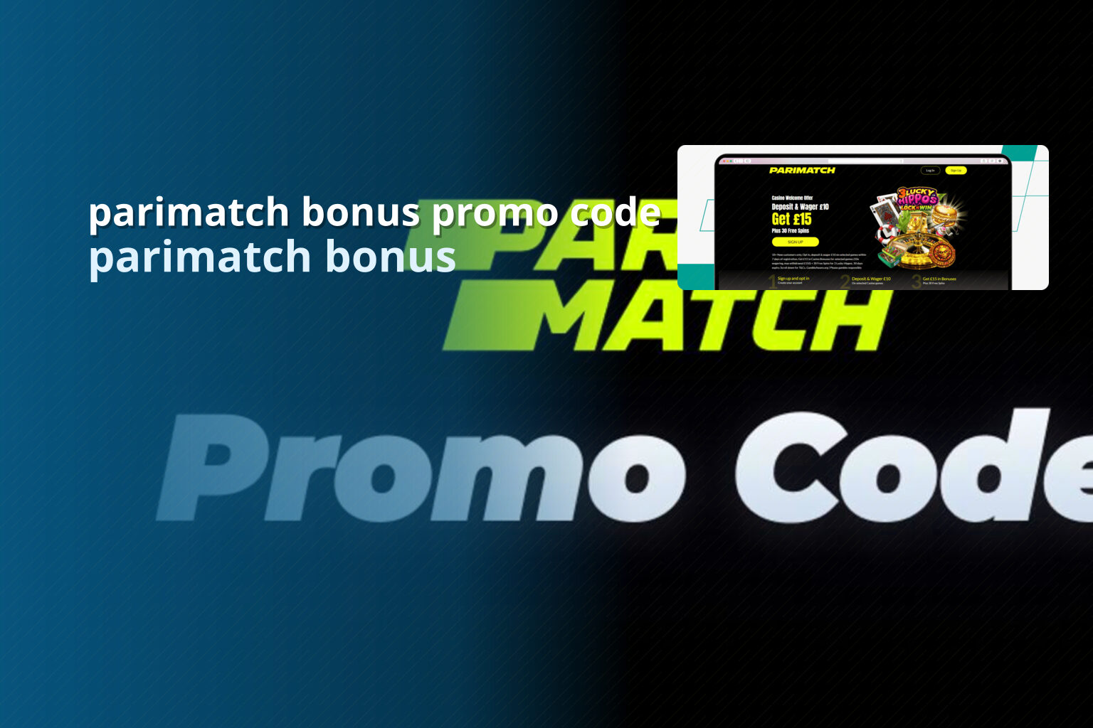 parimatch bonus promo code parimatch bonus