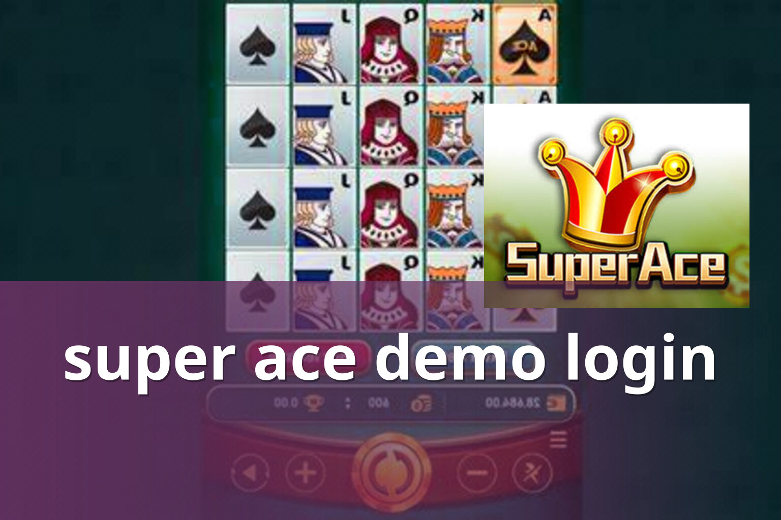 super ace demo login - slots