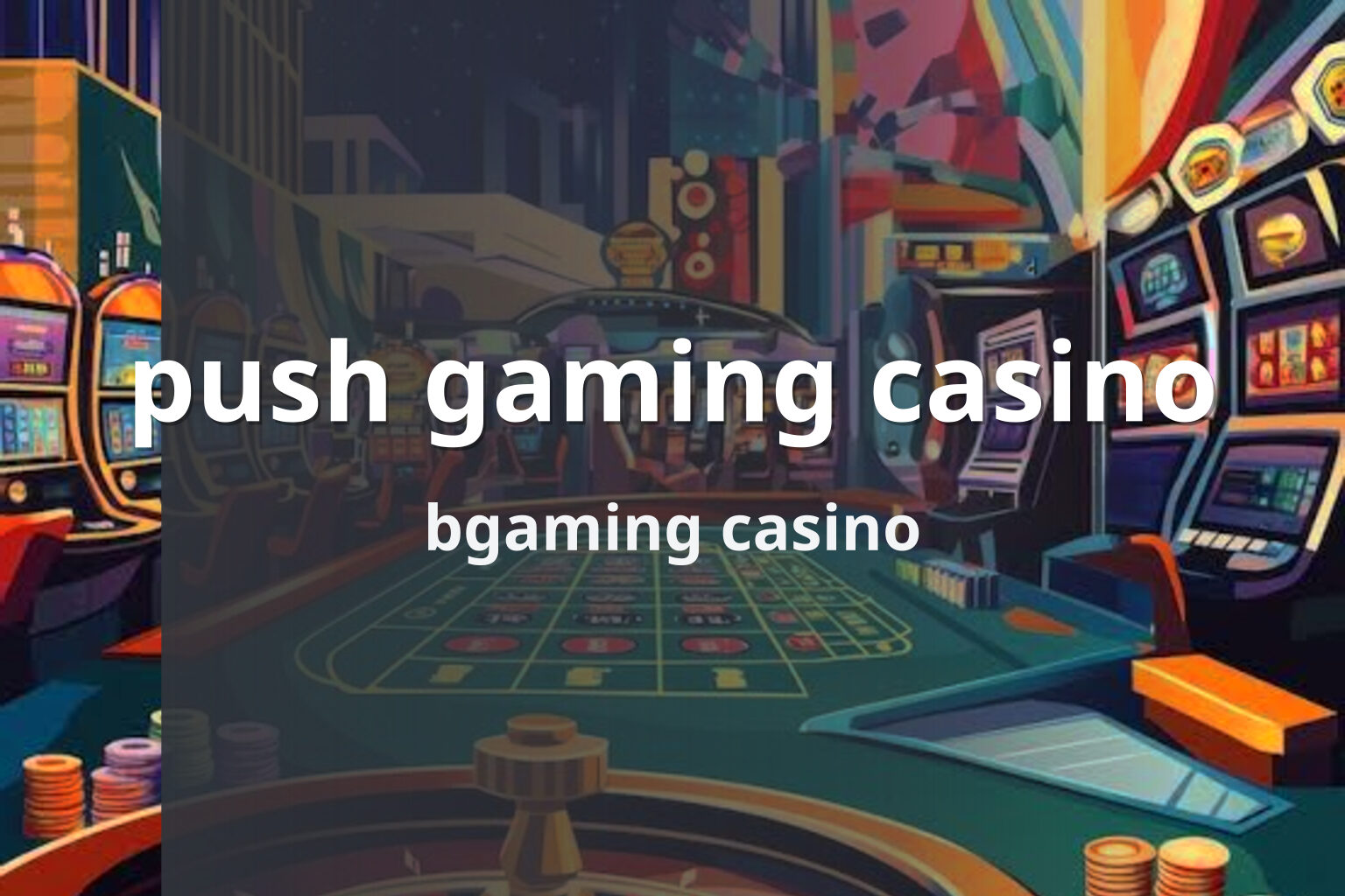 push gaming casino bgaming casino