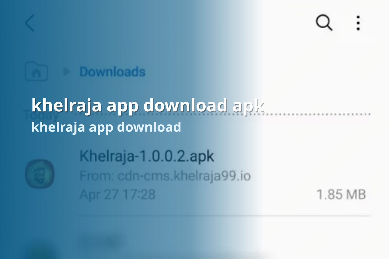 khelraja app download apk - gaming_brand