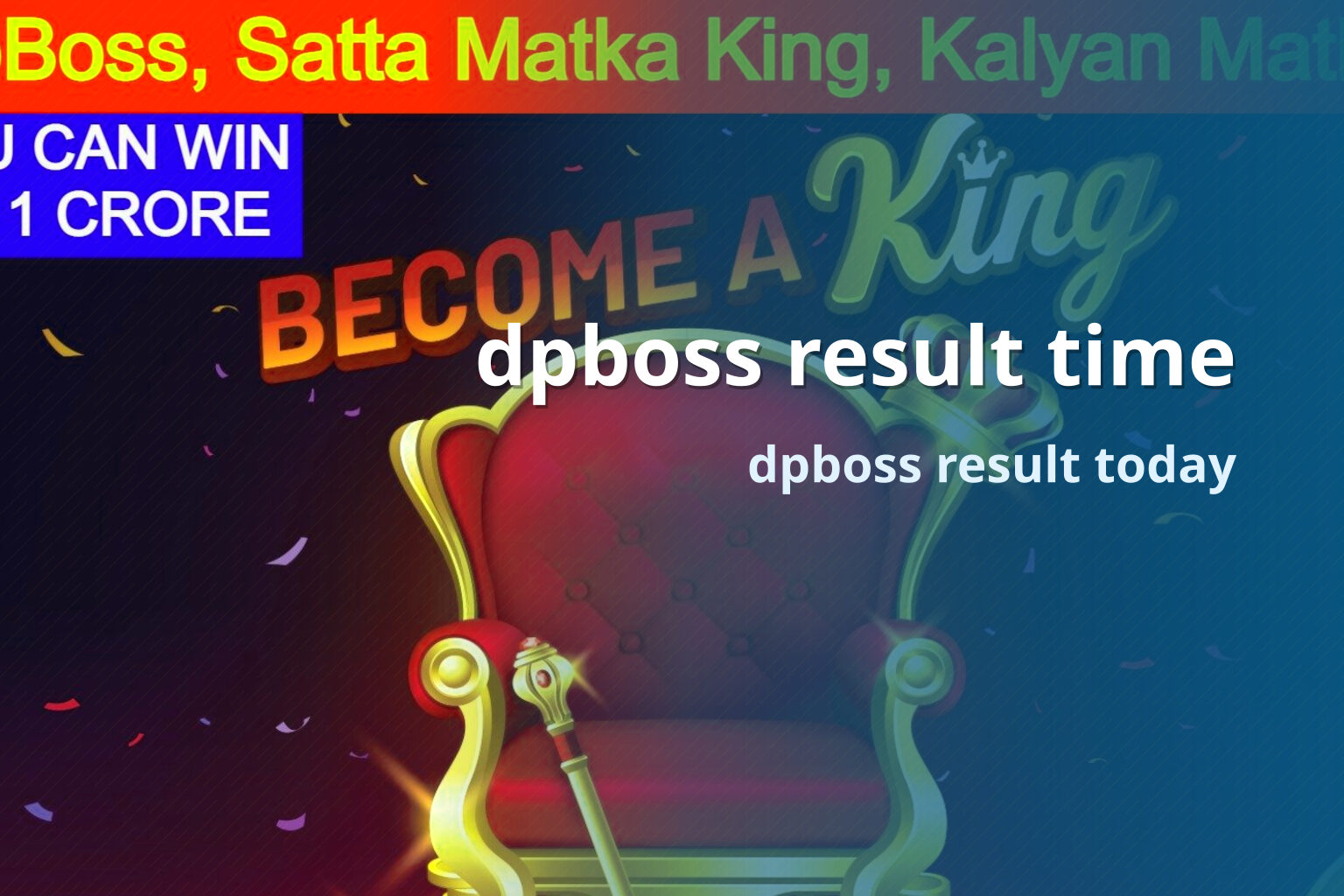 dpboss result time dpboss result today