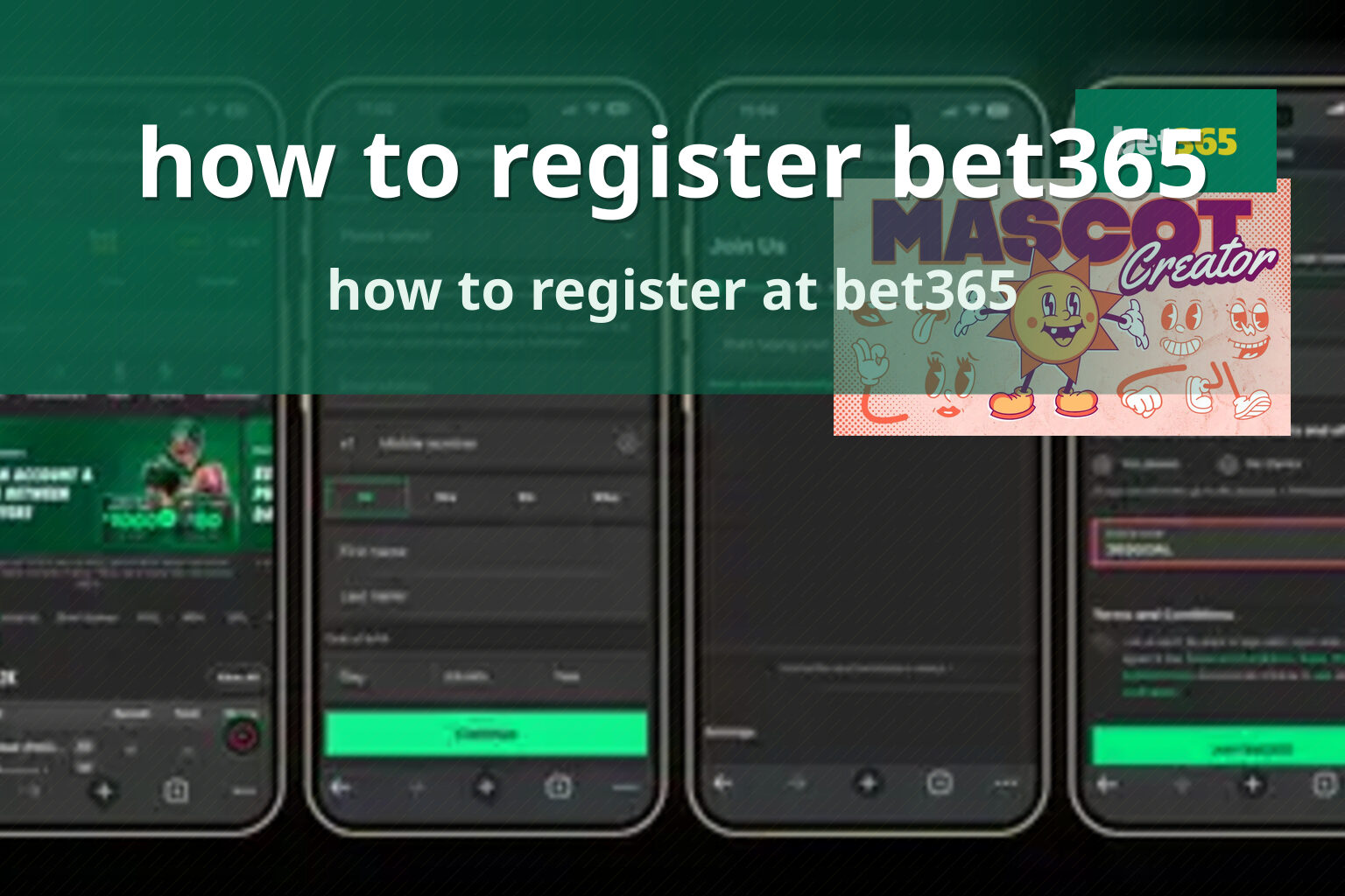how to register bet365 how to register at bet365