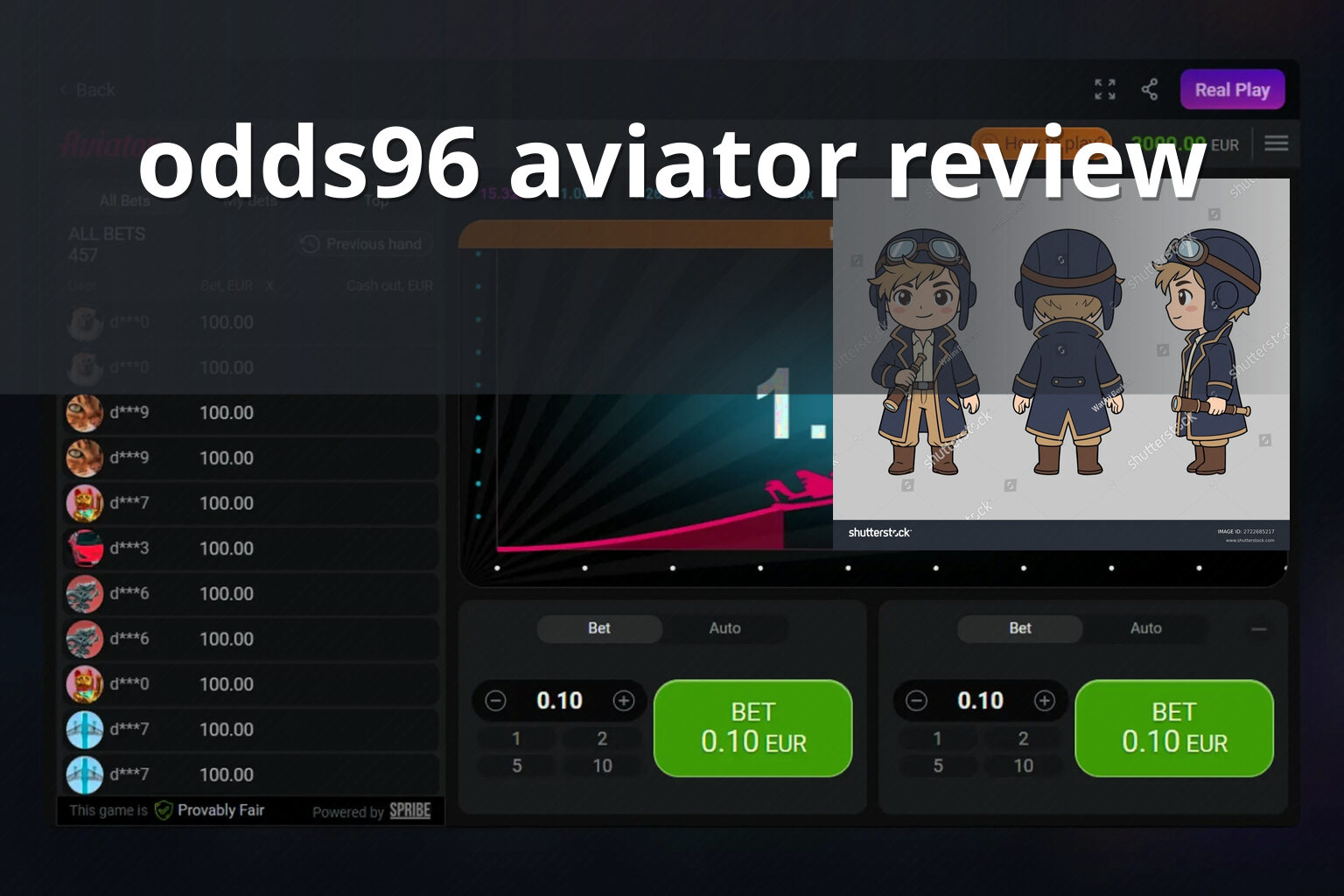 odds96 aviator review - crash_games